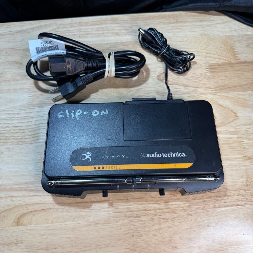 Audio-Technica ATW-R600X Receiver + AD1202A Power Supply